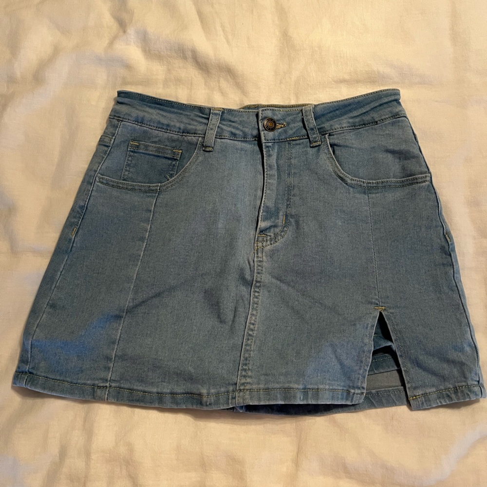 Blue Jean Skort